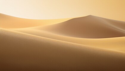 Abstract background. Soft Gold Ivory Gradient BG. Warm elegant smooth transition. Muted gold to ivory gradient, soft & seamless. Refined & classic backdrop.

