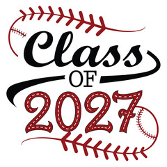 Class of 2027 Rainbow Gradient Graduatio