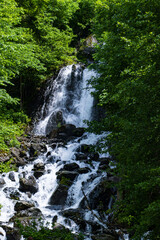 beautiful view of waterfall near Rosa Peak