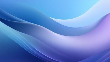 Fototapeta premium Abstract background. Subtle Sky Blue Violet Gradient BG. Smooth refreshing calming effect. Cool sky blue to pale violet gradient, soft & gentle. Serene pastel backdrop.