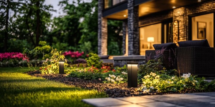 Beautifully Arranged Greenery and Flowers