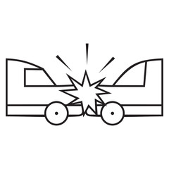 car accident icon