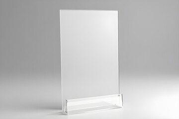 Clear Acrylic Stand for Menu or Display Sign