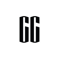 CC monogram logo design letter text name symbol monochrome logotype alphabet character simple logo
