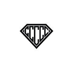 CC monogram logo design letter text name symbol monochrome logotype alphabet character simple logo