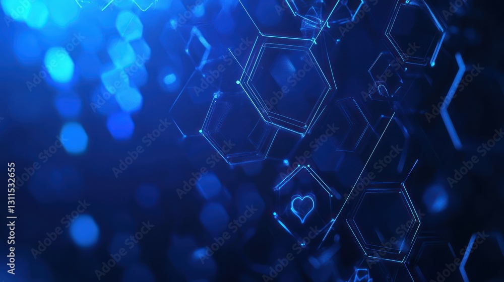 Poster abstract digital network graphic design background