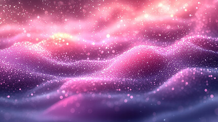 Obraz premium Dreamy abstract background with soft pastel purple hues and sparkling textures. serene and enchanting visual experience