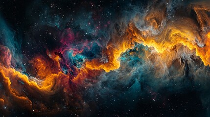 Stunning Image of the Austral Milky Way Galaxy with Detailed Colorful Elements