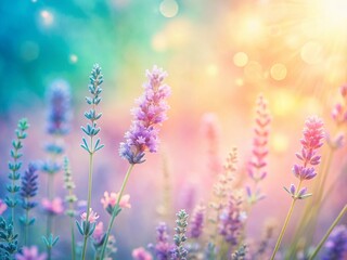 Soft Pastel Background with Copy Space for Text or Logo - Perfect for Branding & Design