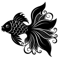 fish tattoo vector