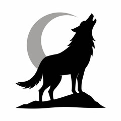 wolf vector illustration