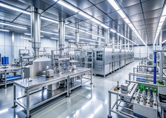 Sterile Medical Supply Packaging & Bottling Facility - Cleanroom Production Line