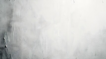 Textured abstract white and gray painted surface on a canvas