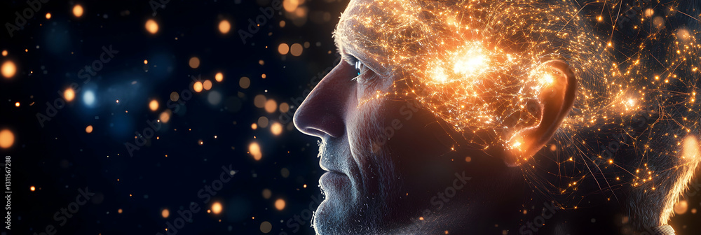 Poster a civilization where knowledge is transferred through neural implants -