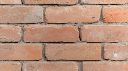 Fototapeta premium Close-up of a brick wall texture.