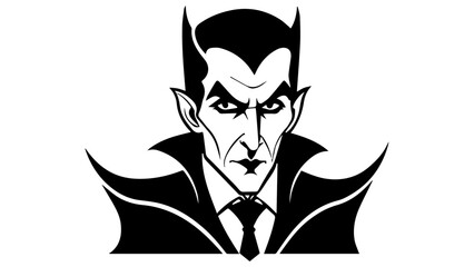 Obraz premium vampire vector illustration shape