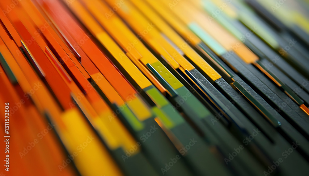 Poster a close-up of a stock market index with changing percentages -