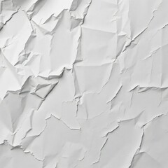 Fototapeta premium crumpled sheet of paper with subtle gray tones, soft organic feel, earthy tone