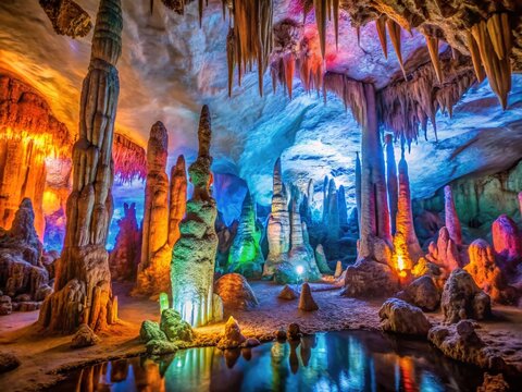 Stunning Natural Borra Caves: Intricate Speleothems & Underground Wonders
