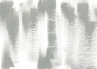 An old gray textured background with rough, harsh brush strokes. The texture of canvas, paper with creative scuffed strokes, splashes. The old wall