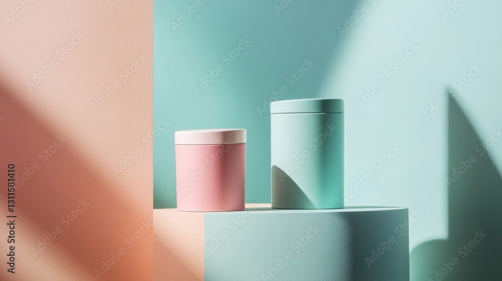 Poster visual rebranding showcases transition from dull packaging to vibrant minimalism with sleek design a
