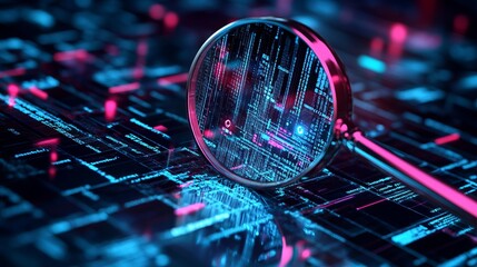 Digital magnifying glass scanning applications to detect vulnerabilities in a 3D-rendered concept of Application Security Testing (AST)