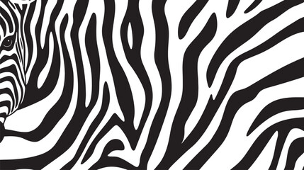 Fototapeta premium Zebra abtract background