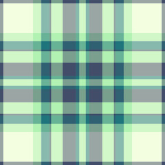 Foot seamless plaid fabric, workshop textile check texture. Awesome vector pattern tartan background in pastel and light colors.