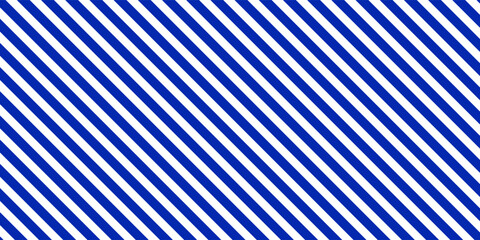 Obraz premium blue stripes on white background. Striped diagonal pattern Vector illustration of Seamless background Christmas or winter theme Background with slanted lines