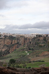 view of Ronda, Andalucia Spain