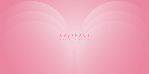 Abstract gradient pink background with round shapes. Creative illustration for poster, web, landing, page, cover, ad, greeting, card, promotion.