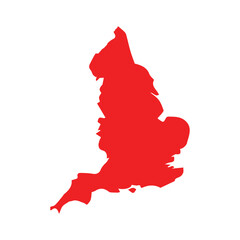england map outline