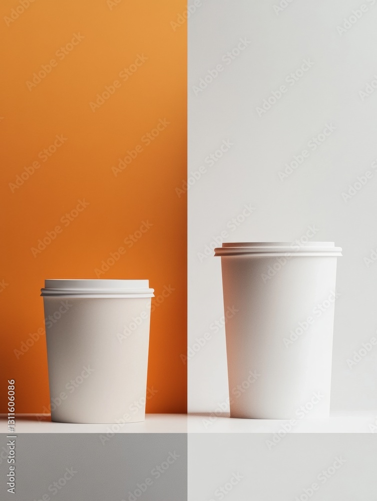 Poster visual rebranding transformation with old and new packaging displayed side by side showcasing vibran