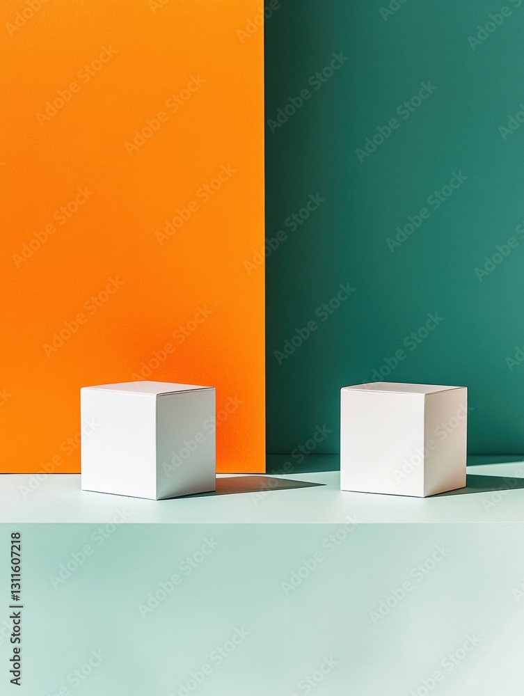 Poster visual rebranding showcases transformation from dull to vibrant packaging with minimalistic design f