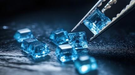 Expert gem valuation sheet outlining key details of a premium-cut sapphire.