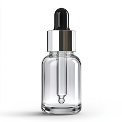 Naklejka premium perfume bottle isolated on white