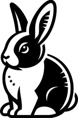 Rabbit animal icon 14
