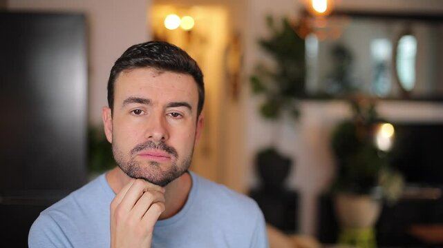 Man drinking alcohol to forget his problems 