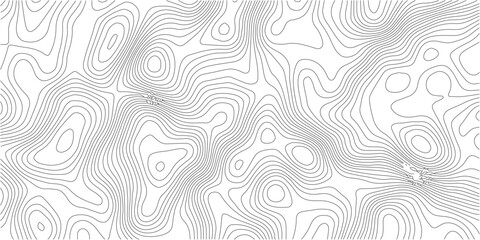 Fototapeta premium Background of the topographic map. Topographic map lines, contour background. wood grain texture. Dense lines, Background of the topographic map. Topographic map lines,