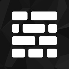 Fototapeta premium Icon(block)