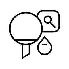 ping icon, ping line art - simple line art of ping, perfect for ping logos and icons