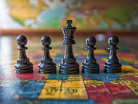 A business planning an international expansion strategy to enter new markets, International Expansion, Ambitious and global