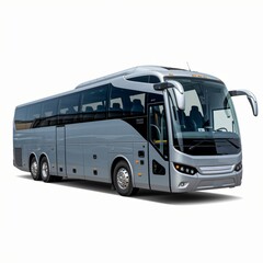 Sleek Modern Coach Bus.
