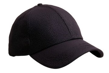 Stylish black cap for outdoor activities and fashion statements.