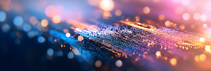 Software development, digital technology concept. Software developer, coding web banner or background