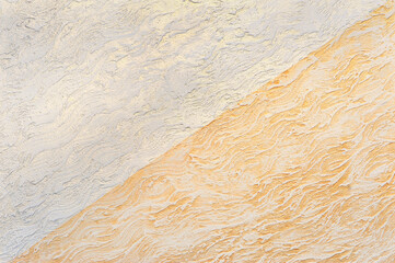 textured plaster with grooves, two colors, variations