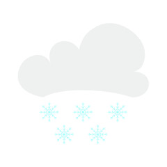 cloud with snow