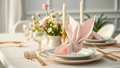 easter table setting