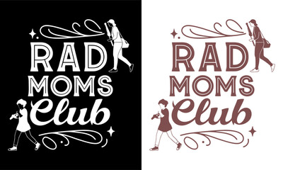 Mom t shirt design for mother's day . Mother's day t shirt print template , lettering and typography design