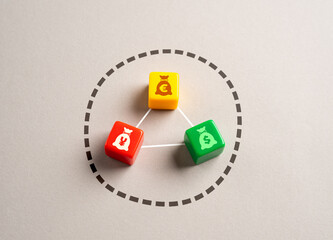 World reserve currencies of the world's leading economies. Reserves for economic stability, influencing exchange rates, investments, and global monetary policy. US dollar, euro, and yuan